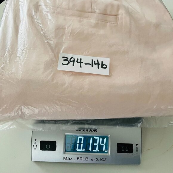 Talbots Womens Light Pink High Rise Flat Front Straight Leg Chino Pants Size 16P - Picture 9 of 9